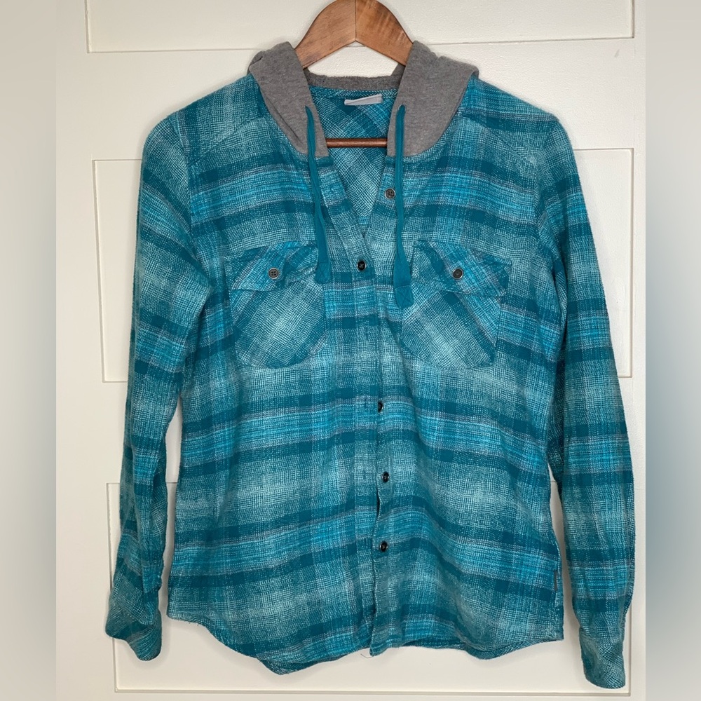 Columbia Women’s Hooded Flannel Jacket